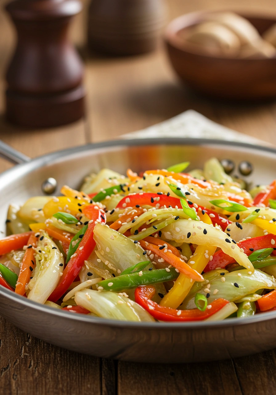 Quick Asian Cabbage Stir Fry